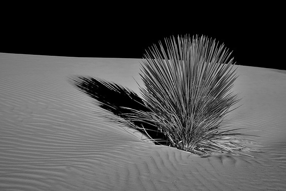 Sunrise over White Sands National Monument, New Mexico