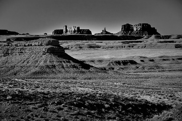 The statuesque formations are sculpted from Cedar Mesa sandstone dating to 250 million years ago.