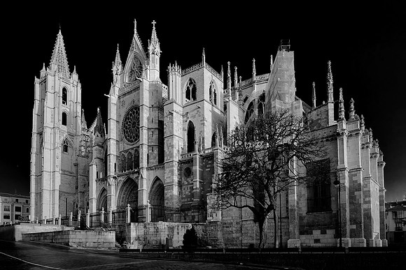 Catedral de León, León, Basque Country, Spain