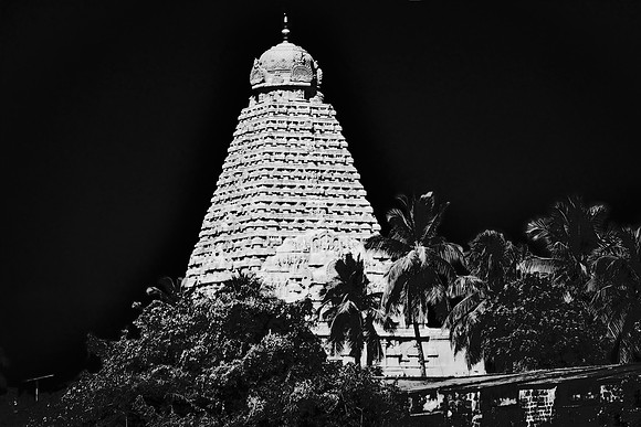 Brihadishvara Temple is a Hindu temple dedicated to Shiva located in Thanjavur, Tamil Nadu, India.