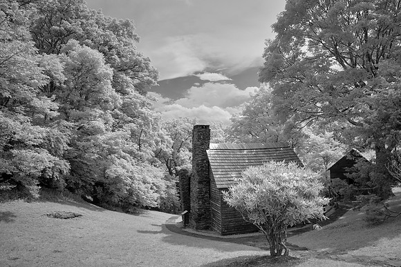 Blue Ridge Parkway in Infrared