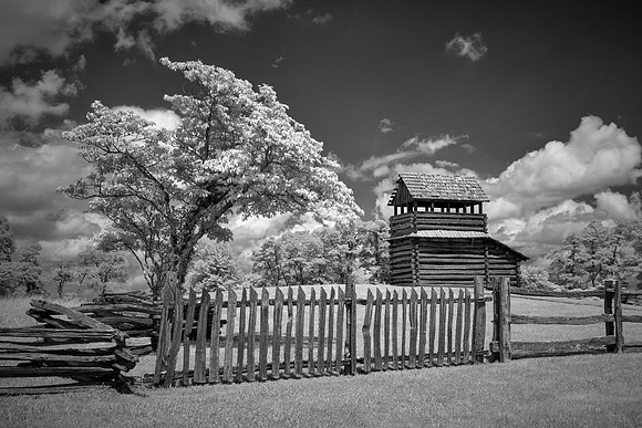 Blue Ridge Parkway in Infrared
