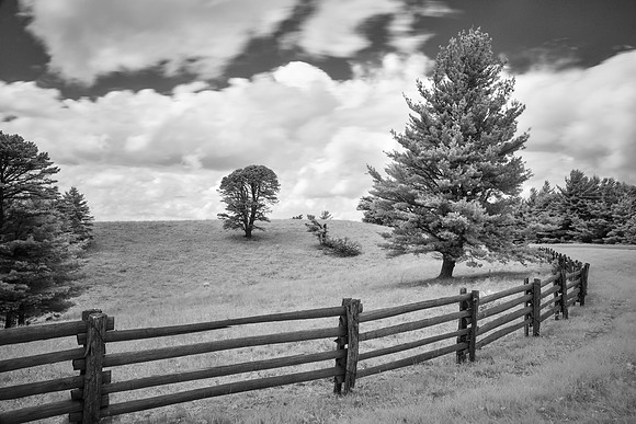 Blue Ridge Parkway in Infrared