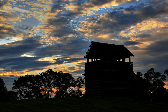 Sunrise on the Blue Ridge Parkway