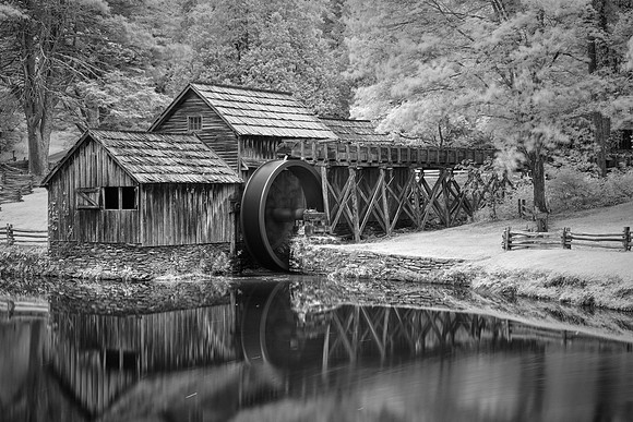 Blue Ridge Parkway in Infrared