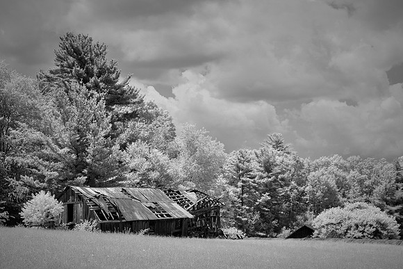 Blue Ridge Parkway in Infrared