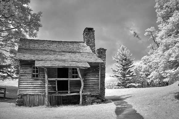 Blue Ridge Parkway in Infrared