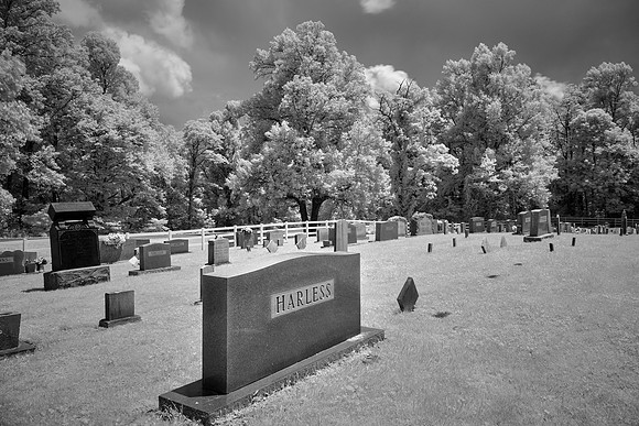 Blue Ridge Parkway in Infrared
