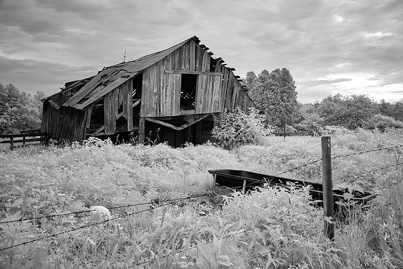 Blue Ridge Parkway in Infrared