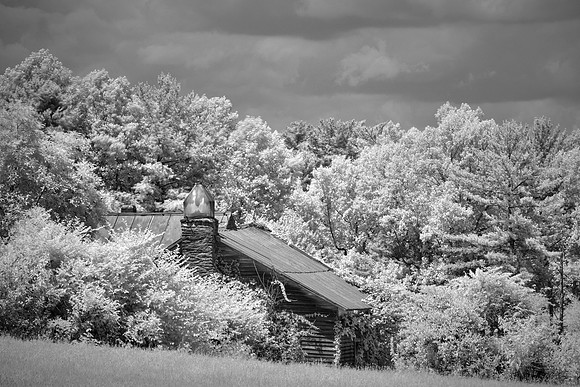 Blue Ridge Parkway in Infrared