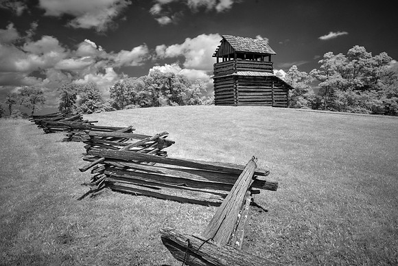Blue Ridge Parkway in Infrared