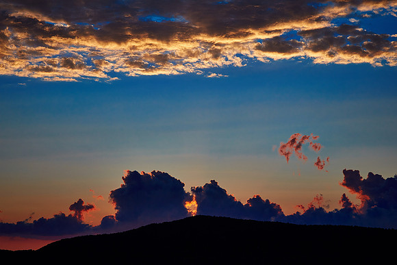 Sunset on the Blue Ridge Parkway