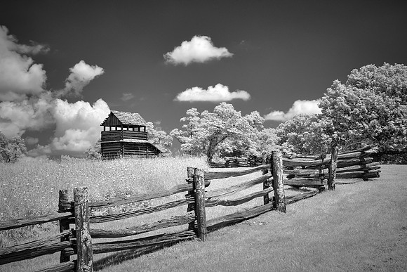 Blue Ridge Parkway in Infrared