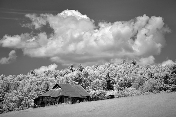 Blue Ridge Parkway in Infrared