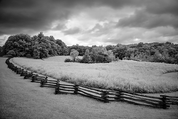Blue Ridge Parkway in Infrared