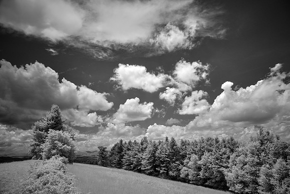 Blue Ridge Parkway in Infrared