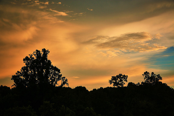 Sunset on the Blue Ridge Parkway