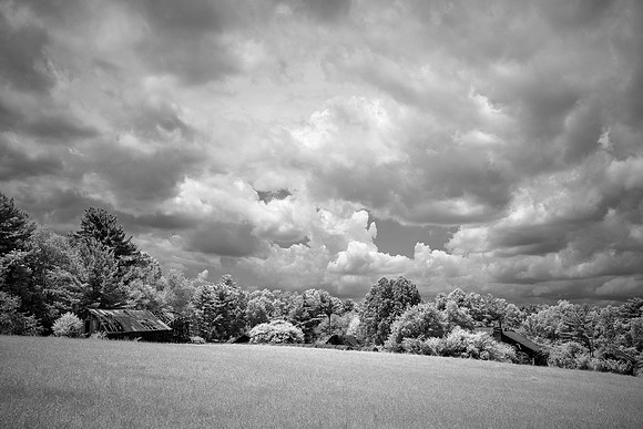 Blue Ridge Parkway in Infrared