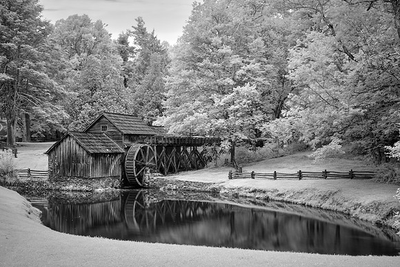 Blue Ridge Parkway in Infrared