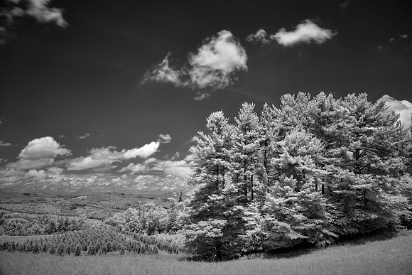 Blue Ridge Parkway in Infrared