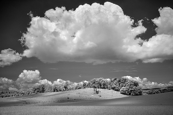 Blue Ridge Parkway in Infrared