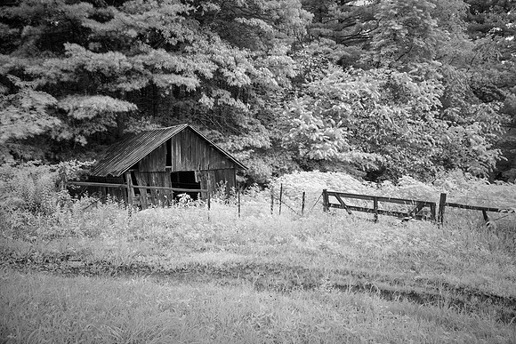 Blue Ridge Parkway in Infrared