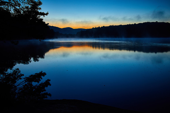 Sunrise on the Blue Ridge Parkway