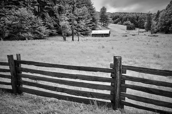 Blue Ridge Parkway in Infrared