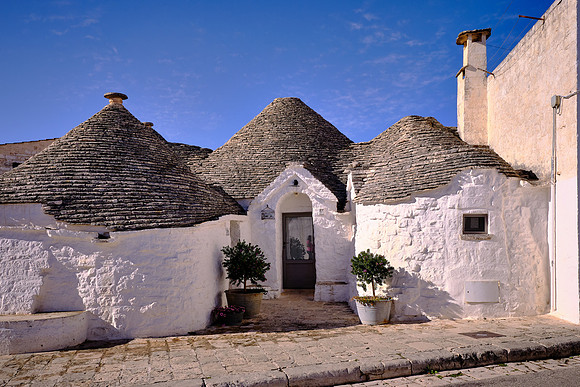 Alberobello is a small town in Puglia in southern Italy.