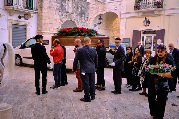 A local patron returns to the Mother Church of "St. George the Martyr".
