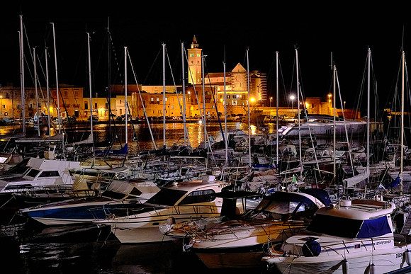 Trani is a seaport town in Puglia in south Italy on the Adriatic Sea.