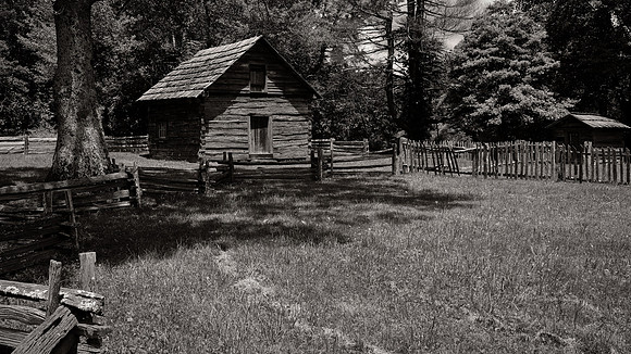 Puckett Cabin, Blue Ridge Parkway, Carroll County, VA
