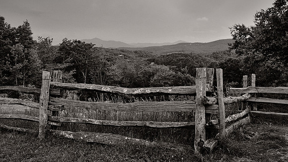 Sunset, Raven Rocks Overlook, Blue Ridge Parkway, NC