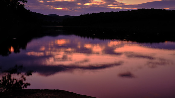 Sunrise, Price Lake, Blue Ridge Parkway, NC
