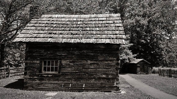 Puckett Cabin, Blue Ridge Parkway, Carroll County, VA