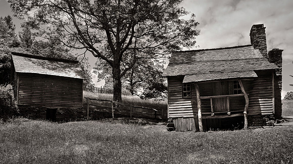 Brinegar Cabin, Blue Ridge Parkway, NC