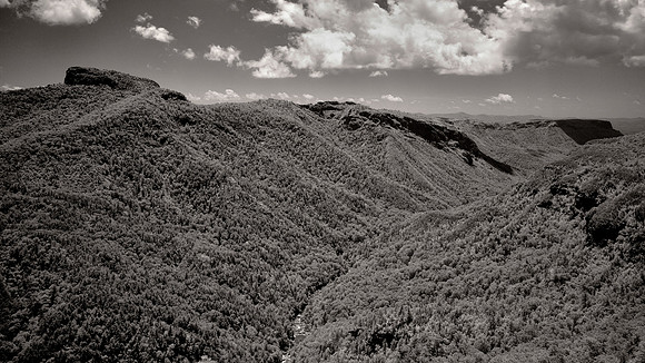 Table Rock Mountain from Wiseman's View Overlook, Linville Gorge, NC