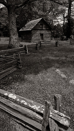 Puckett Cabin, Blue Ridge Parkway, Carroll County, VA
