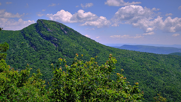 Hawksbill Mountain from Wiseman's View Overlook, Linville Gorge, NC
