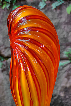 Dale Chihuly at the Biltmore Estate in the day, Asheville, NC