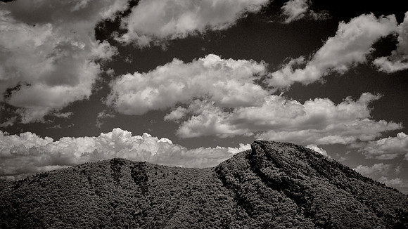 Hawksbill Mountain from Wiseman's View Overlook, Linville Gorge, NC