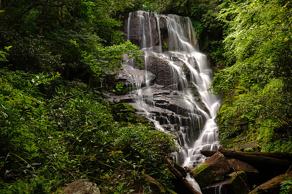 Eastatoe Falls near Rosman, North Carolina