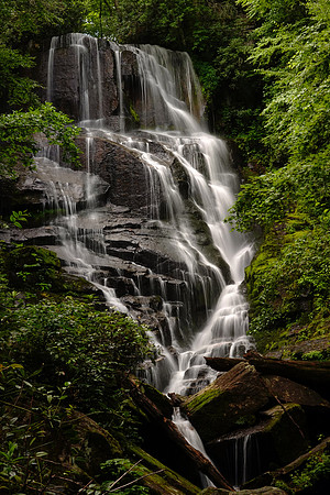 Eastatoe Falls near Rosman, North Carolina