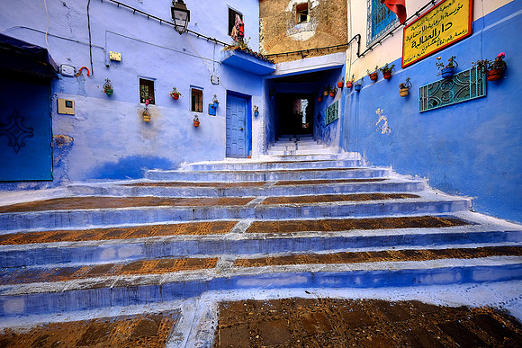 Chefchaouen, Morocco (aka "The Blue City")
