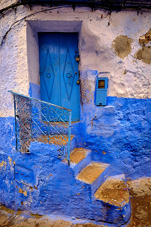 Chefchaouen, Morocco (aka "The Blue City")