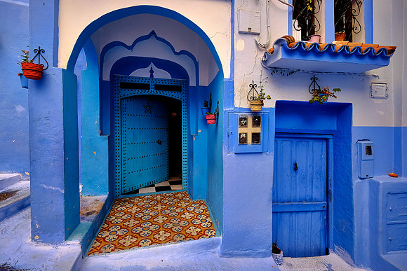 Chefchaouen, Morocco (aka "The Blue City")