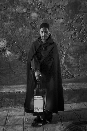 The Night Watchman, Fez medina, Morocco