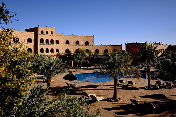 Chergui Kasbah, Erfoud, Middle Atlas Mountains, Morocco