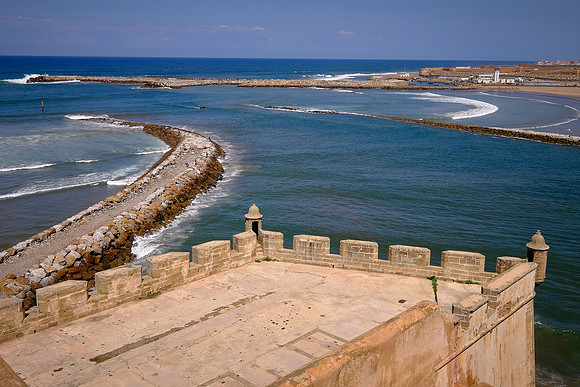 Chellah Gardens and Oudayas Kasbah, Rabat, Morocco