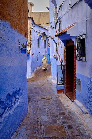 Chefchaouen, Morocco (aka "The Blue City")